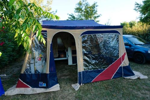 Jamet Jametic 123 systeem bj 2006 met lattenbodem, Caravans en Kamperen, Vouwwagens, tot en met 5, Ophalen