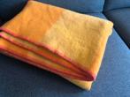 Klippan Plaid Lamswol Geel/Oranje, Huis en Inrichting, Ophalen of Verzenden, Nieuw