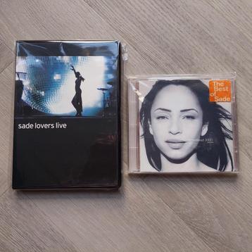 DVD / Sade / Lovers Live Sade + CD / The Best Of Sade beschikbaar voor biedingen