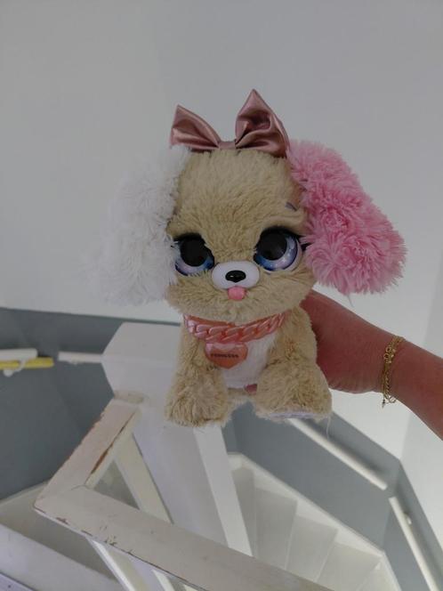 Present Pets Fancy Puppy Interactieve Hond, Kinderen en Baby's, Speelgoed | Knuffels en Pluche, Zo goed als nieuw, Hond, Ophalen of Verzenden