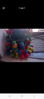 Bert en Ernie poppetjes met vriendjes, Ophalen of Verzenden, Gebruikt, Overige typen