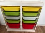 Ikea Trofast opbergkast incl. bakken, Ophalen, Kunststof, Gebruikt, 50 tot 100 cm