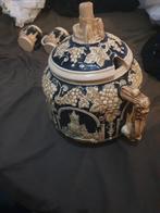 antieke Punch bowl porselein met 3 kopjes, Huis en Inrichting, Ophalen of Verzenden, Nieuw