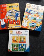 Nijntje Spelletjes Set, Ophalen of Verzenden, Zo goed als nieuw, Een of twee spelers, Clementoni, Ravensburger