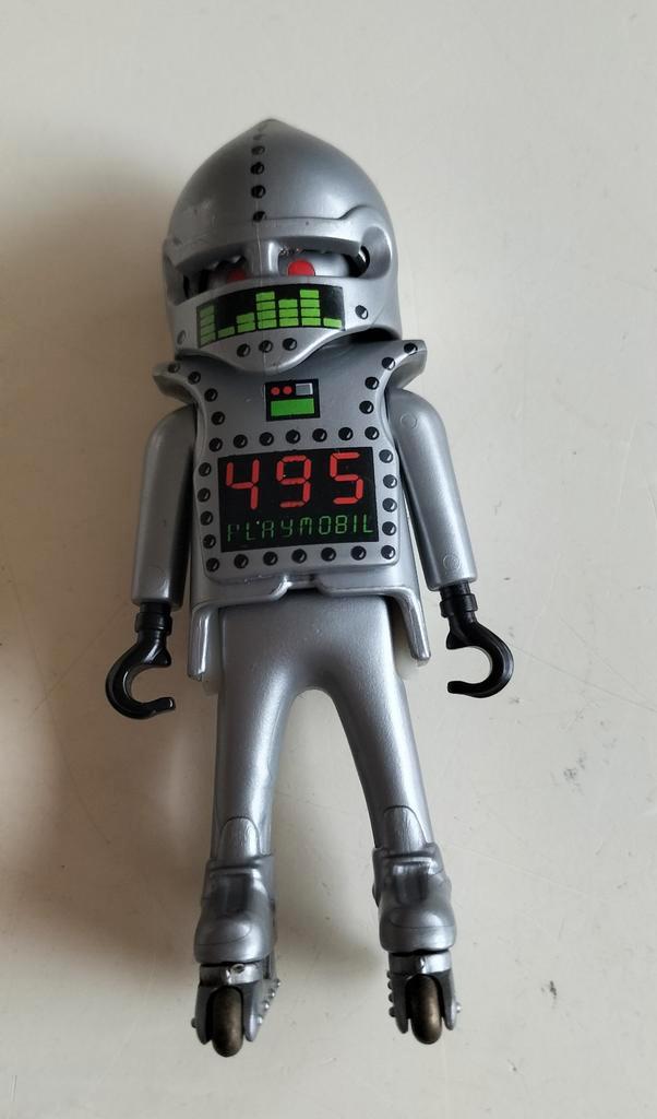 Playmobil Rollerblading Robot - Zeldzaam!, Kinderen en Baby's, Speelgoed | Playmobil, Zo goed als nieuw, Los playmobil, Ophalen of Verzenden