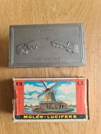 Vintage luciferdooshouder promotie vd Merwe, Ophalen of Verzenden