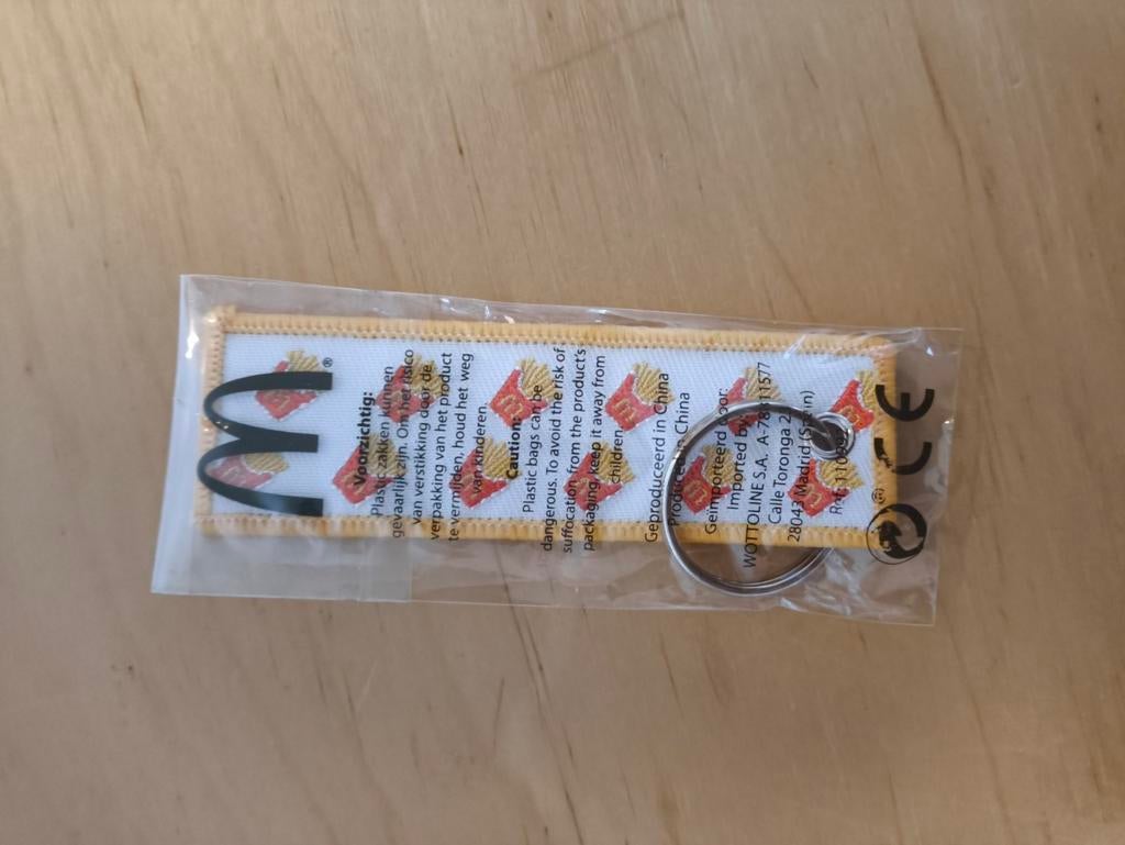 McDonald's Sleutelhanger - Nieuw in Verpakking, Ophalen of Verzenden, Nieuw, Gebruiksvoorwerp