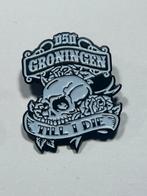 Groningen till I die Pin/Speldje, Verzamelen, Speldjes, Pins en Buttons, Ophalen of Verzenden, Zo goed als nieuw, Stad of Land