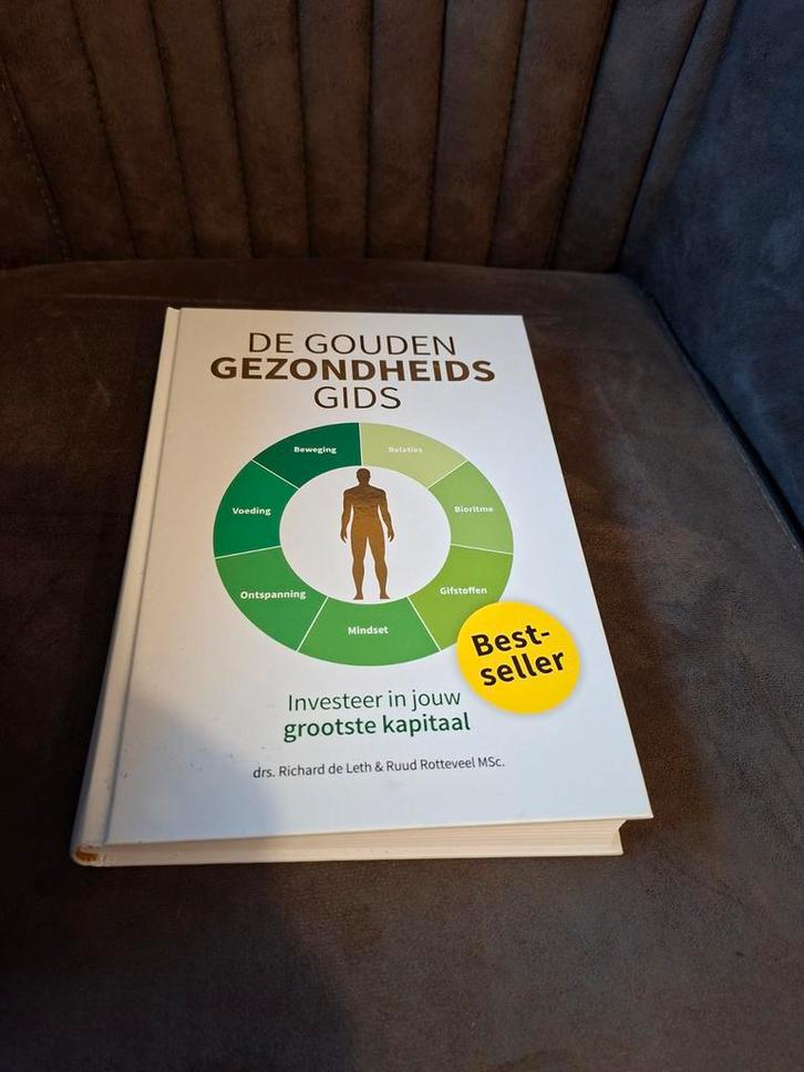 De gouden gezondheidsgids Richard de leth, Boeken, Gezondheid, Dieet en Voeding, Zo goed als nieuw, Ophalen of Verzenden