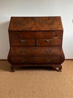 Rococo bombé secretaire, laat 18e eeuw, prachtige patina, Antiek en Kunst, Antiek | Kantoor en Zakelijk, Ophalen