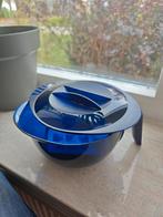 Tupperware MicroPlus - Magnetron Schaal, Huis en Inrichting, Ophalen of Verzenden, Nieuw, Blauw, Schaal