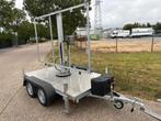 Aanhanger met mast en kader voor ledscherm. Prijs Incl. BTW, Ophalen, Nieuw
