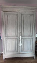 Antieke grijze kast - 220x140x60cm, Ophalen