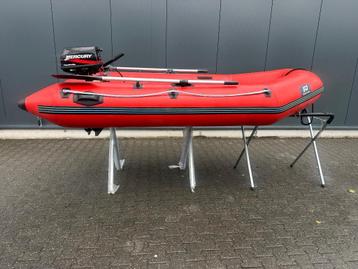  Plastimo P320 Rubberboot met Mercury 5PK 4-takt Buitenboord beschikbaar voor biedingen