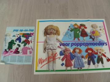 Patronen voor poppenkleertjes en pop. beschikbaar voor biedingen