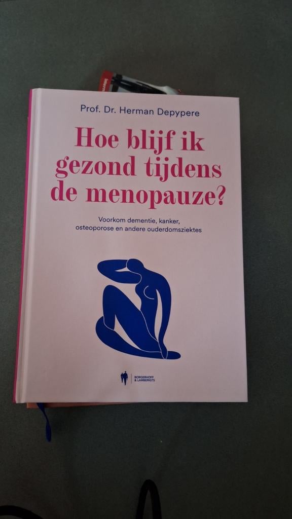 Hoe blijf ik gezond tijdens de menopauze?, Ophalen of Verzenden, Zo goed als nieuw, Gezondheid en Conditie, Herman Depypere