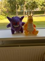 Pokemon Knuffels - Gengar & Dragonite, Ophalen of Verzenden, Nieuw, Overige typen