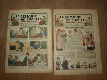 4 x LA SEMAINE DE SUZETTE MAANDBLAD 1935  beschikbaar voor biedingen