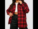 Blouse maat L tuniek rood, Verzenden, Zo goed als nieuw, Rood
