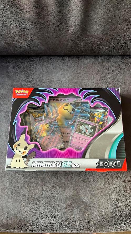 Pokémon TCG Mimikyu EX box, Hobby en Vrije tijd, Verzamelkaartspellen | Pokémon, Nieuw, Ophalen of Verzenden