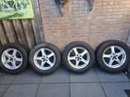 Te koop velgen met winterbanden., Auto-onderdelen, Banden en Velgen, Ophalen, Gebruikt, Banden en Velgen, 17 inch