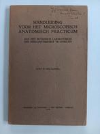 Handleiding voor het Microscopisch Anatomisch Practicum 1945, Ophalen of Verzenden, Gelezen