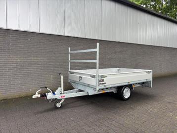 Henra PL 1350 kg plateauwagen 251x155 cm in topstaat MARGE! beschikbaar voor biedingen