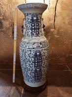 grote 60 cm chinese vaas 19e eeuw, Antiek en Kunst, Ophalen of Verzenden