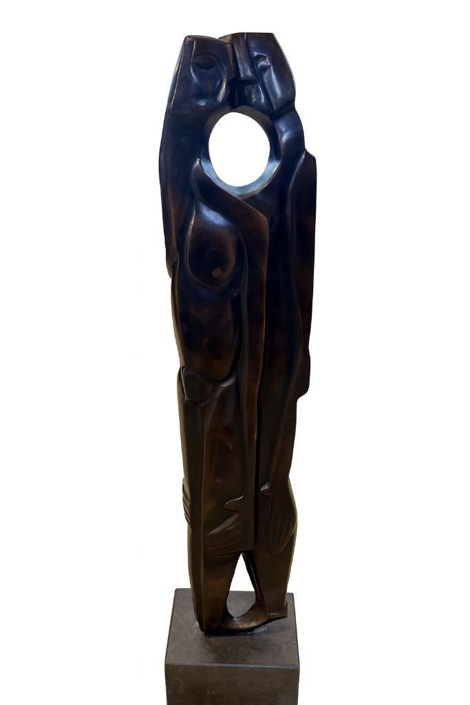 Theo Mackaay Love Couple, Antiek en Kunst, Kunst | Beelden en Houtsnijwerken, Ophalen
