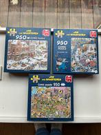 Drie Jan van Haasteren Puzzels (950 stukjes), Ophalen of Verzenden, 500 t/m 1500 stukjes, Zo goed als nieuw, Legpuzzel