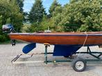 Houten opknap boot, Ophalen, Zo goed als nieuw, Overige typen, Motorboot