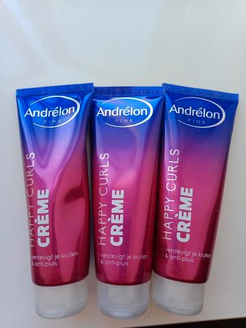 Curly Girl proof 3 volle tubes Andrelon Happy Curls creme beschikbaar voor biedingen