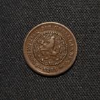 1/2 cent 1883, Verzenden, Koning Willem III, Losse munt