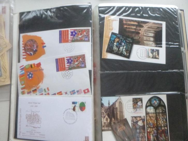 Davo album Poststukken FDC's Max kaarten oa Nederland,, Postzegels en Munten, Postzegels | Volle albums en Verzamelingen, Nederland en Buitenland