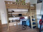 Hoogslaper steigerhout, Kinderen en Baby's, Kinderkamer | Stapelbedden en Hoogslapers, Ophalen, Gebruikt, Hoogslaper