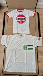 Vintage Heineken rood logo 2 t shirts verzamelen, Ophalen of Verzenden, Zo goed als nieuw, Heineken