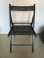 IKEA Frösvi zwarte klapstoel, Huis en Inrichting, Stoelen, Ophalen, Kunststof, Zwart, Zo goed als nieuw