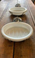 2x Badkamer / toilet ZEEPBAKJE retro vintage brocante antiek, Ophalen of Verzenden