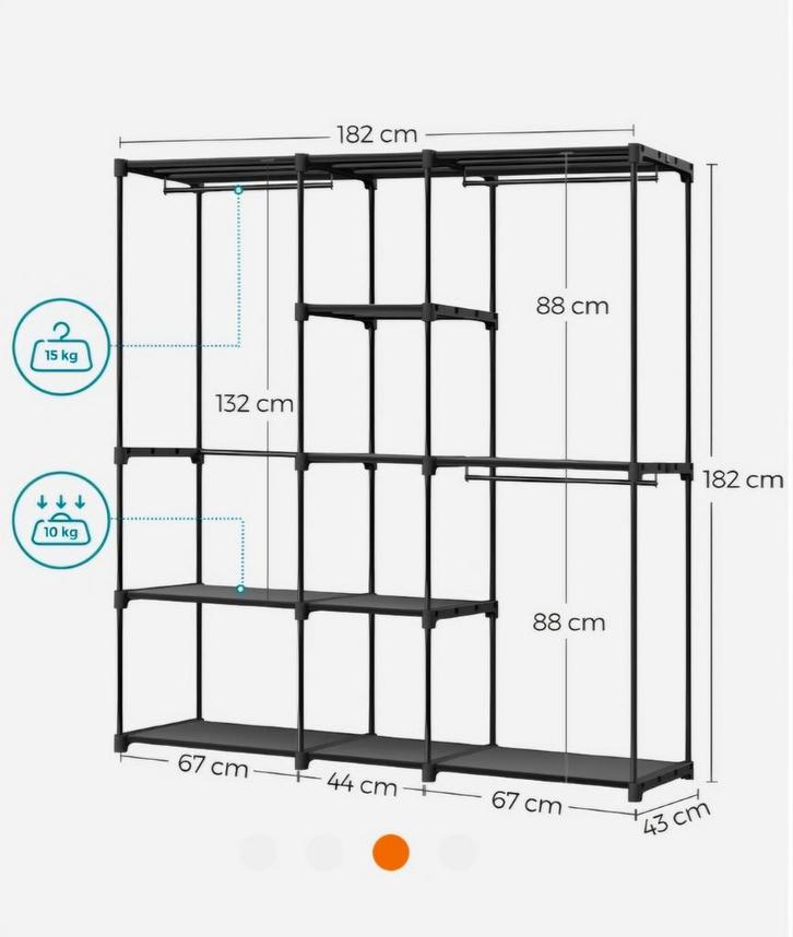 Kast nieuw in doos, Huis en Inrichting, Kasten | Stellingkasten, Nieuw, Ophalen of Verzenden