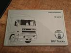 DAF 95 1e serie Instructieboekje, Ophalen of Verzenden, Auto's