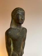 Antiek bronzen beeldje Griekse naakte man (ca 1900, Verzenden