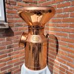 Grote koperen melkbus met trechter, Antiek en Kunst, Ophalen of Verzenden