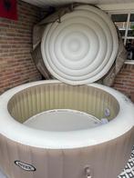 Intex jacuzzi 4 pers. 3 jaar gebruikt, Tuin en Terras, Bubbelbaden en Hottubs, Ophalen, Gebruikt, Grondzeil, Opblaasbaar