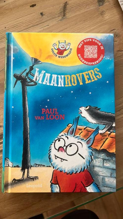 Paul van Loon - Maanrovers en Weerwolvenfeest, Boeken, Kinderboeken | Jeugd | onder 10 jaar, Zo goed als nieuw, Ophalen of Verzenden