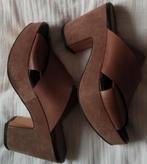 NIEUW Elite Paris Tangerine Cort. muiltjes met hak, maat 40, Kleding | Dames, Schoenen, Elite Paris, Bruin, Nieuw, Sandalen of Muiltjes