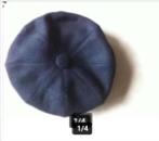 Meisjes alpino baret met klep en drukker,zwart wol/filt., Ophalen of Verzenden, Nieuw, Meisje, Muts