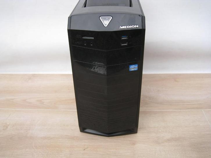 Medion i 7 3770 Quad Core 4 x 3,40 GHz - 3,90 GHz, Computers en Software, Desktop Pc's, Gebruikt, 3 tot 4 Ghz, HDD, 8 GB, Met videokaart