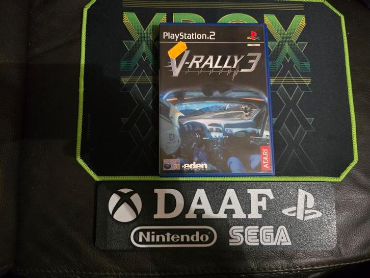V-Rally 3 - Ps2, Spelcomputers en Games, Games | Sony PlayStation 2, Zo goed als nieuw, Racen en Vliegen, 3 spelers of meer, Vanaf 3 jaar