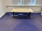 Instelbaar bureau / tafel met schroef 200x80xH62-82 cm,12 st, Huis en Inrichting, Bureaus, In hoogte verstelbaar, Gebruikt, Bureau