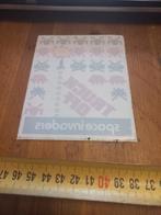 Space invaders ruitsticker, Ophalen of Verzenden, Zo goed als nieuw